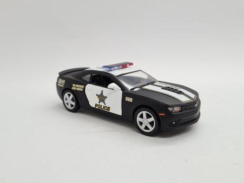 Imagem de Miniatura Chevrolet Camaro 2014 Police Metal 1:38