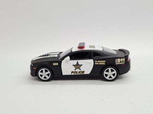 Imagem de Miniatura Chevrolet Camaro 2014 Police Metal 1:38