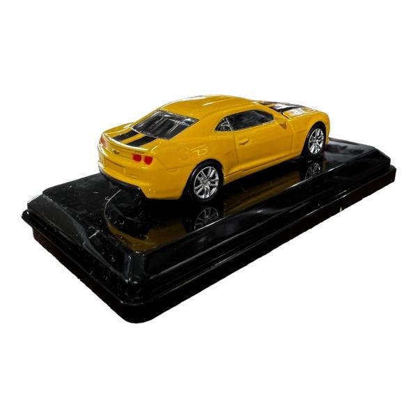 Imagem de Miniatura Chevrolet Camaro Amarelo Metal 1:64