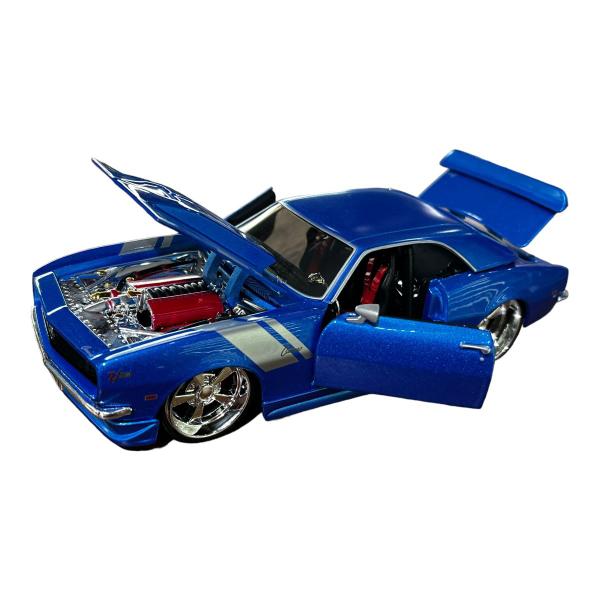 Imagem de Miniatura Chevrolet Camaro SS Z28 1968 Azul Maisto 1:24