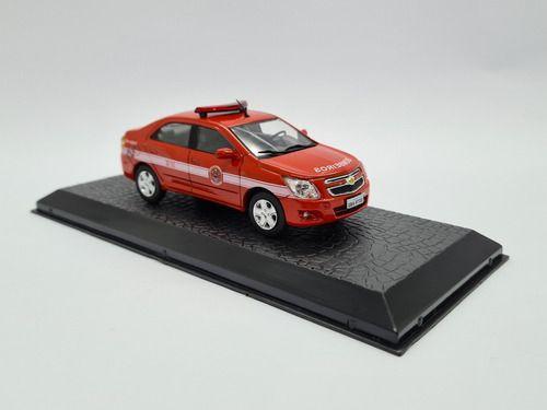 Imagem de Miniatura Chevrolet Cobalt 1.4 Lt Bombeiros Sp Metal 1:43