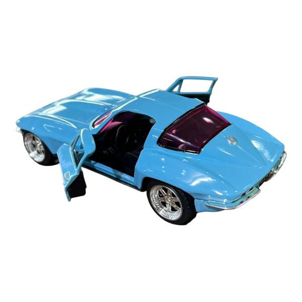 Imagem de Miniatura Chevrolet Corvette Azul Pink Slips Jada 1:32