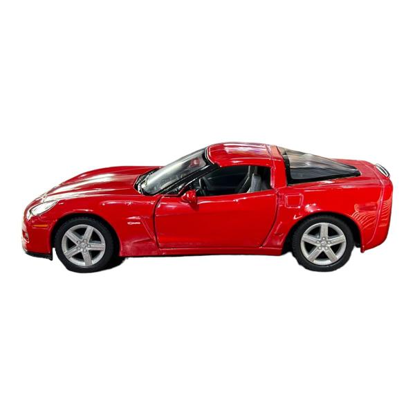 Imagem de Miniatura Chevrolet Corvette C6 Z06 Vermelho Metal 1:36