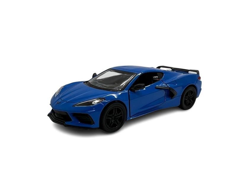 Imagem de Miniatura Chevrolet Corvette C8 Azul Metal 1:36