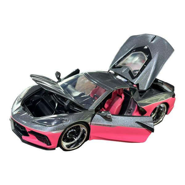 Imagem de Miniatura Chevrolet Corvette C8 Pink Slips Jada 1:24