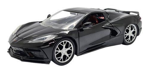 Imagem de Miniatura Chevrolet Corvette C8 Stingray Preto Jada 1:24