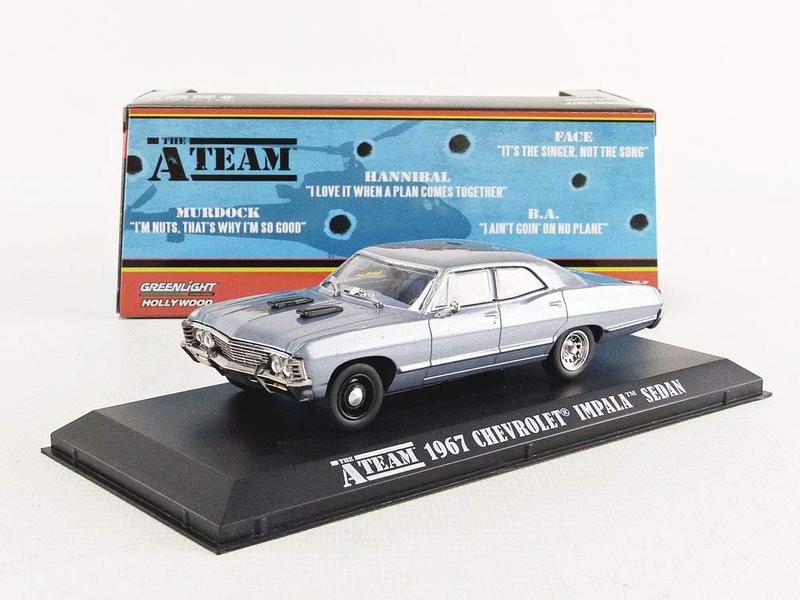 Imagem de Miniatura Chevrolet Impala Sedan 1967 The A-Team 1/43 1967