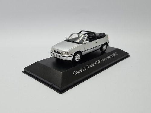 Imagem de Miniatura Chevrolet Kadett Gsi Conversível 1992 Prata 1:43