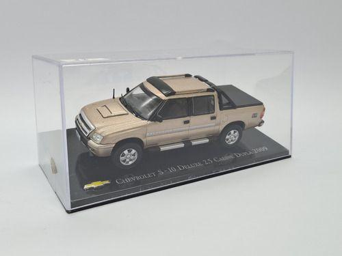 Imagem de Miniatura Chevrolet S10 Deluxe 2009 Bege Metal 1:43