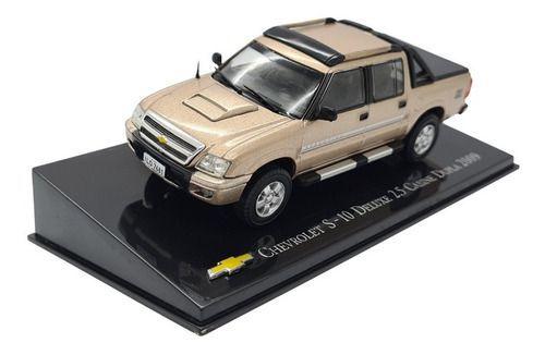 Imagem de Miniatura Chevrolet S10 Deluxe 2009 Bege Metal 1:43