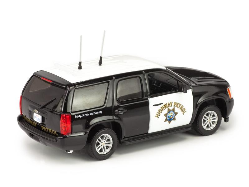 Imagem de Miniatura Chevrolet Tahoe Policia Americana Califórnia 1/43