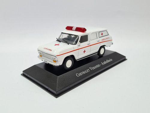 Imagem de Miniatura Chevrolet Veraneio Ambulância Metal 1:43