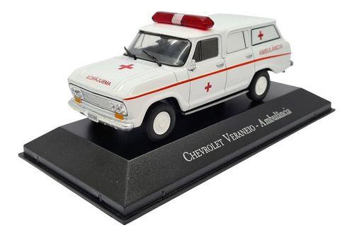 Imagem de Miniatura Chevrolet Veraneio Ambulância Metal 1:43