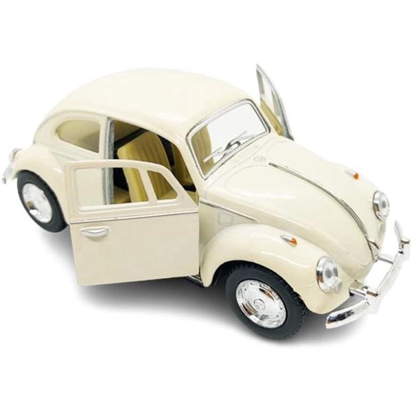 Imagem de Miniatura Coleção Fusca Bege 1967  Clássico Escala 1/32