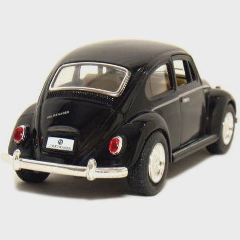 Imagem de Miniatura Coleção Fusca Preto 1967 Clássico Escala 1/32.