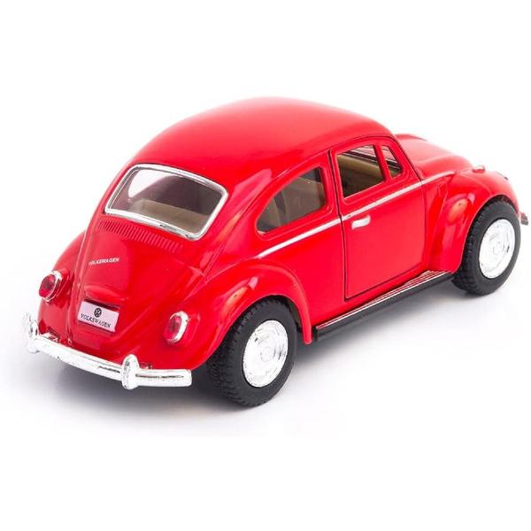 Imagem de Miniatura Coleção Fusca Vermelho 1967  Clássico Escala 1/32