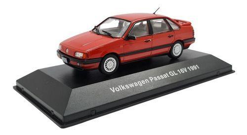 Imagem de Miniatura Coleção Volkswagen Nº29 Passat Gl 91 Vermelho 1:43