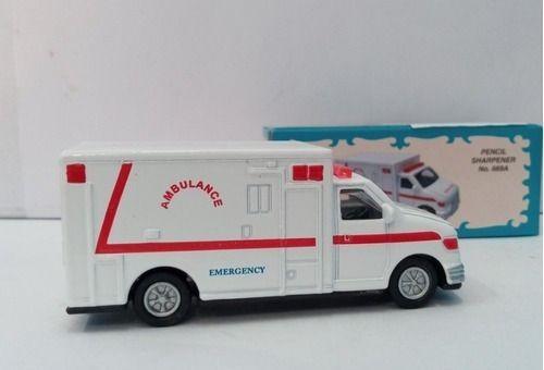 Imagem de Miniatura Colecionável Ambulância Metal Apontador