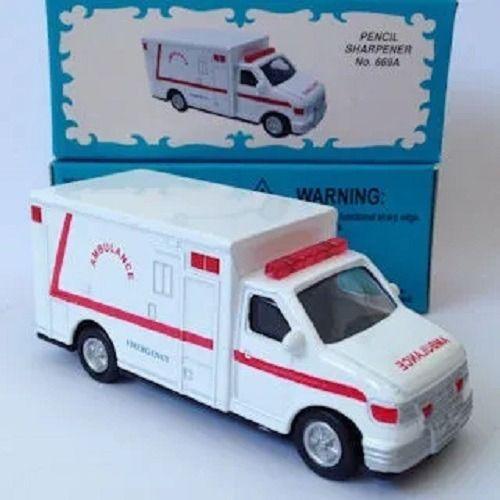 Imagem de Miniatura Colecionável Ambulância Metal Apontador