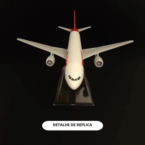 Imagem de Miniatura de Avião Brasil Tam Air B777 - Modelo de Metal 1:400 - Decoração