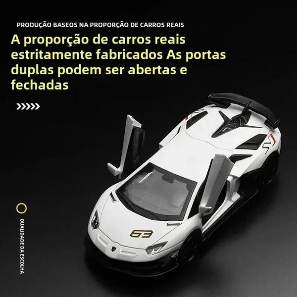 Imagem de Miniatura de Carro de Corrida em Escala 1:43 - Brinquedo Seguro para Crianças