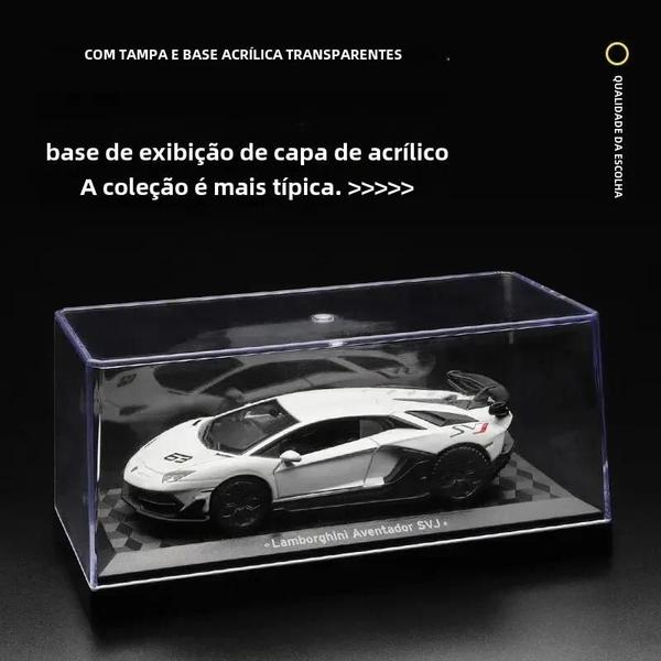 Imagem de Miniatura de Carro de Corrida em Escala 1:43 - Brinquedo Seguro para Crianças