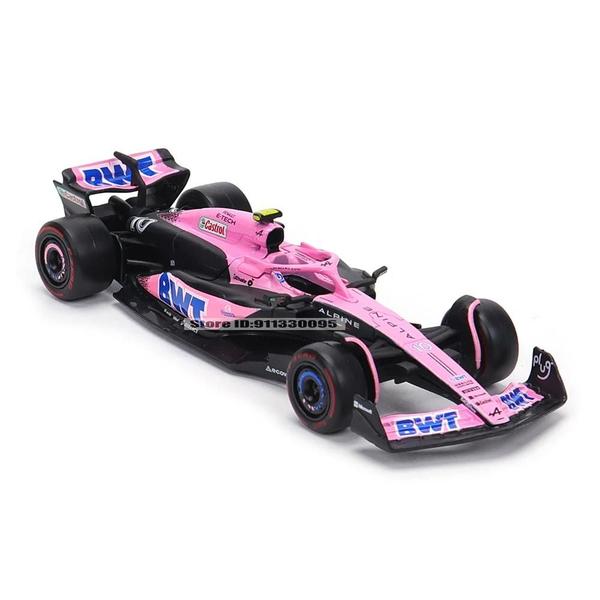 Imagem de Miniatura de Carro F1 Alpine A523 2023 - Pierre Gasly e Esteban Ocon - Escala 1:43