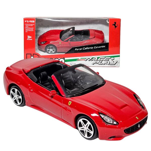 Imagem de Miniatura De Ferro Ferrari California 11cm 1/43 Bburago