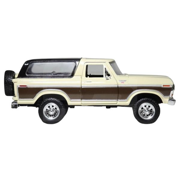 Imagem de Miniatura De Ferro Ford Bronco 1978 1/24 17cm Motor Max