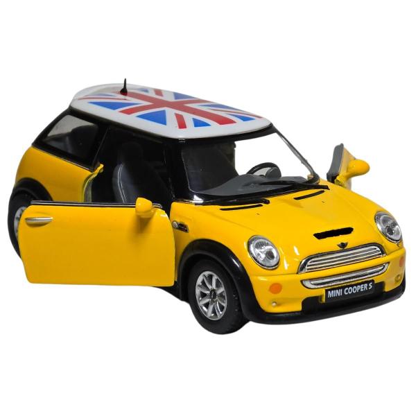 Imagem de Miniatura De Ferro Mini Cooper S 1/28 12cm Kinsmart