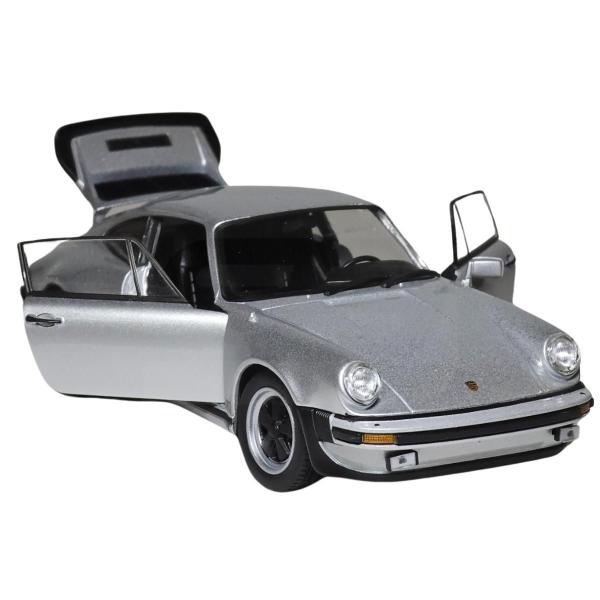 Imagem de Miniatura De Ferro Porsche 911 Turbo 1/24 16cm Welly