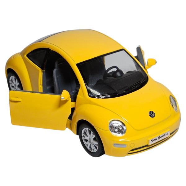 Imagem de Miniatura De Ferro Volkswagen New Beetle 1/24 KINSMART