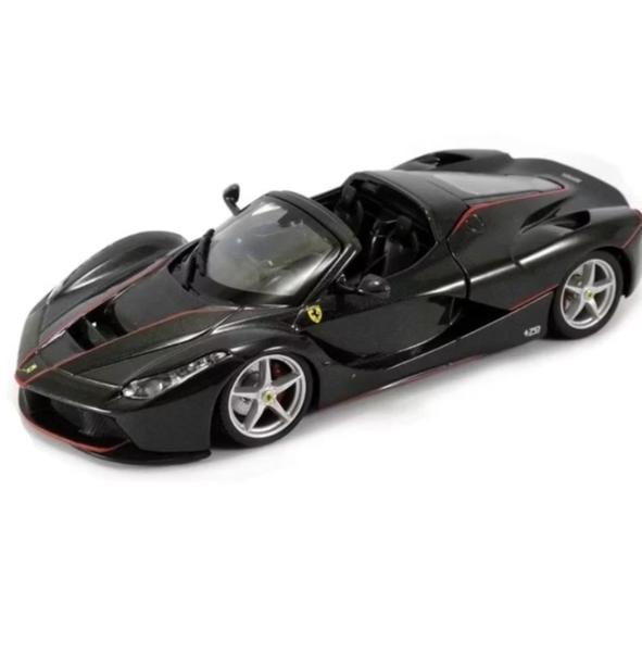 Imagem de Miniatura de metal Ferrari laferrari aperta escala 1/24 bburago