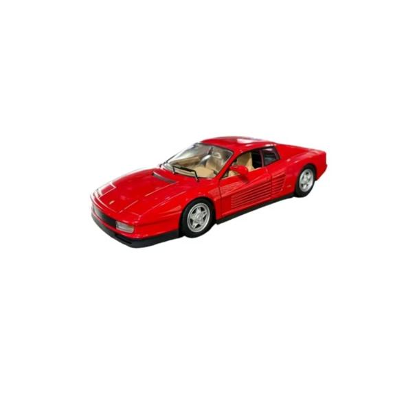 Imagem de Miniatura de metal Ferrari testarossa escala 1/24 bburago