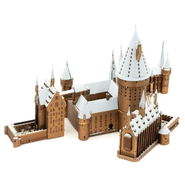 Imagem de Miniatura de montar metal earth harry potter hogwarts n neve