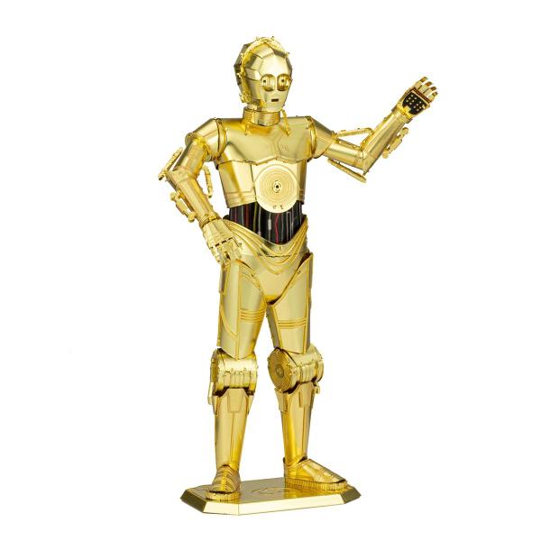 Miniatura de montar metal earth iconx star wars - c-3po Imagem de Miniatura de montar metal earth iconx star wars - c-3po