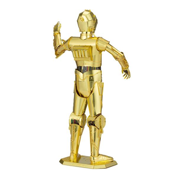 Miniatura de montar metal earth iconx star wars - c-3po Imagem de Miniatura de montar metal earth iconx star wars - c-3po