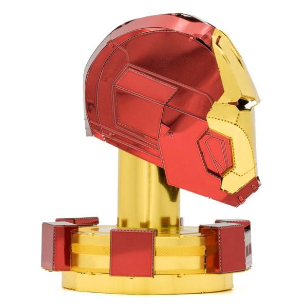 Miniatura De Montar Metal Earth Marvel Aveng Iron Man Helmet Imagem de Miniatura De Montar Metal Earth Marvel Aveng Iron Man Helmet