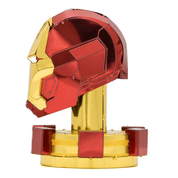 Imagem de Miniatura De Montar Metal Earth Marvel Aveng Iron Man Helmet