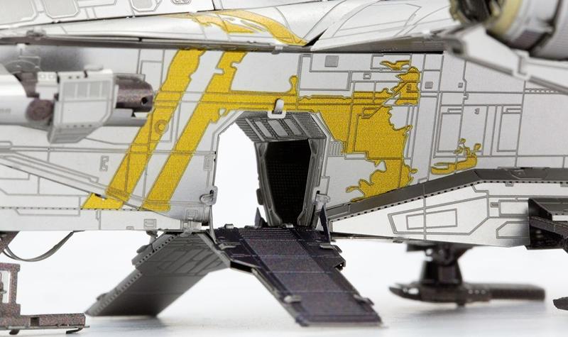 Miniatura de montar star wars the mandalorian razor crest - METAL EARTH Imagem de Miniatura de montar star wars the mandalorian razor crest