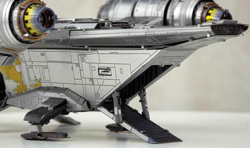 Miniatura de montar star wars the mandalorian razor crest - METAL EARTH Imagem de Miniatura de montar star wars the mandalorian razor crest