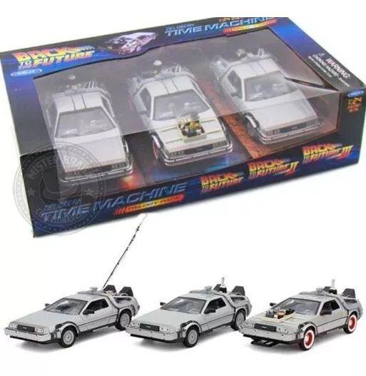 Imagem de Miniatura Delorean Back To The Future Kit C/3 Modelos 1/24