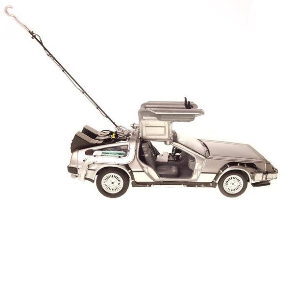 Imagem de Miniatura Delorean Back To The Future Welly 1/24