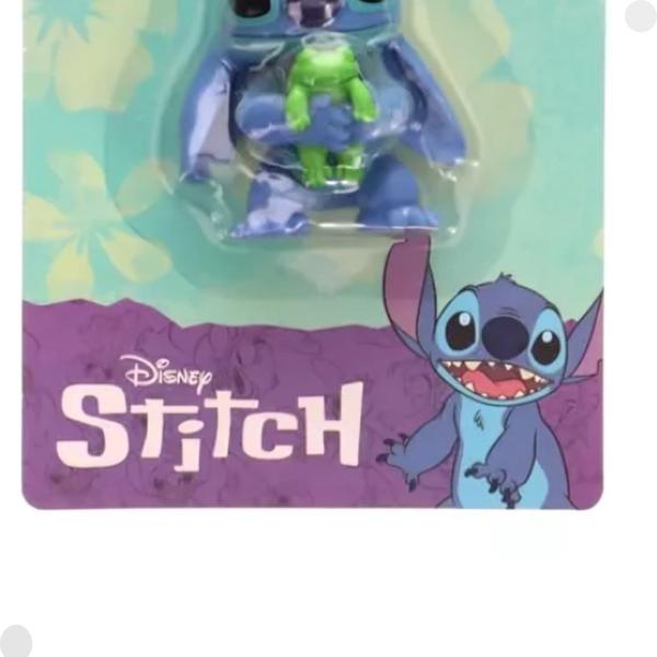 Imagem de Miniatura Do Boneco Stitch Com Sapinho Verde 003986C - Sunny