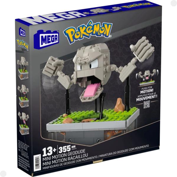 Imagem de Miniatura do Geodude 12cm C/ 354 Peças e Movimento HWR79 - Mattel