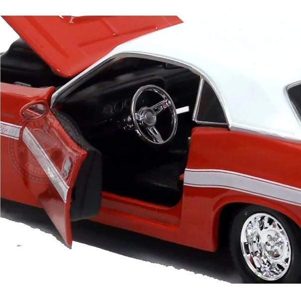 Imagem de Miniatura Dodge Challenger R/t 1970 Vermelho Maisto 1/24