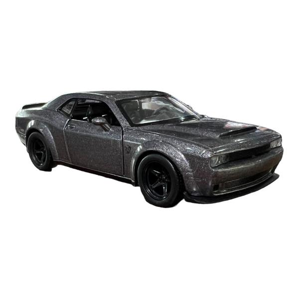 Imagem de Miniatura Dodge Challenger SRT Demon Cinza RMZ 1:38