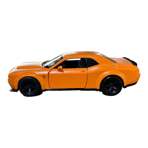 Imagem de Miniatura Dodge Challenger SRT Demon Laranja RMZ 1:38