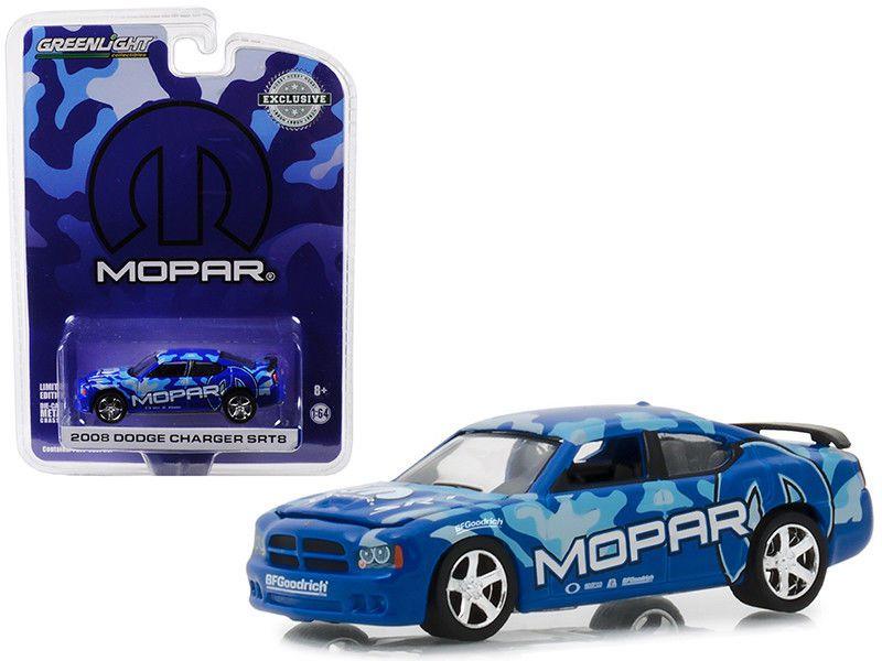 Imagem de Miniatura Dodge Charger SRT8 Mopar 2008 Greenlight 1/64