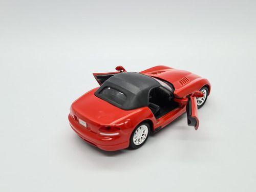 Imagem de Miniatura Dodge Viper Srt 10 2003 Vermelho Metal Welly 1:38